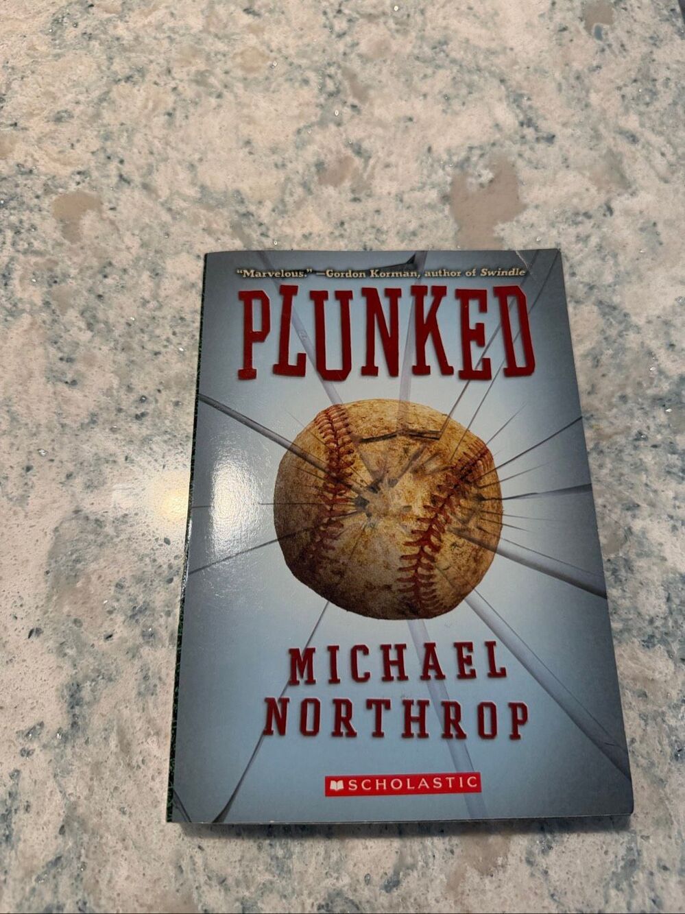 Scholastic Plunked by Michael Northrop Paperback Book